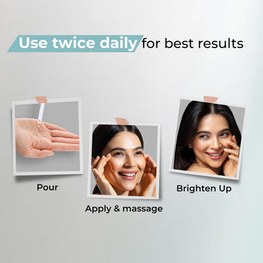 Kaya Clinic Brightening Face Serum, 30ml Reduces Pigmentation & Dark Spots, Evens Skin Tone for All Skin Types